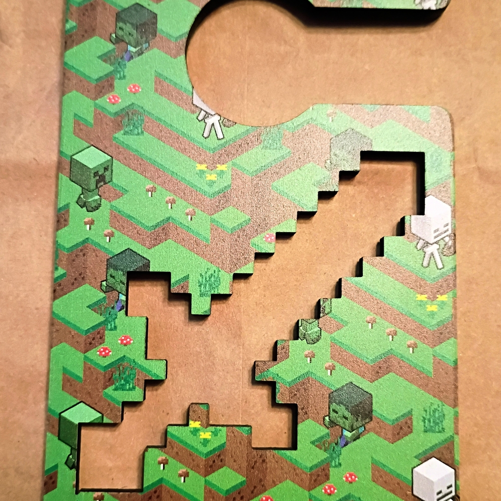 Minecraft Door Hanger